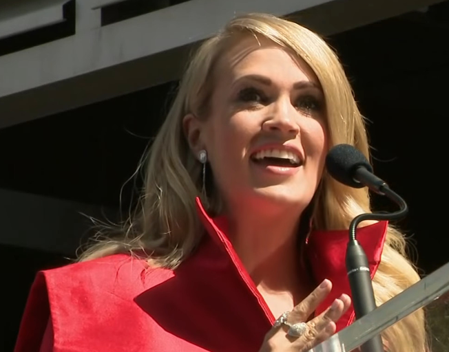 Carrie Underwood Says “Belief” got her a Star on the Hollywood Walk of Fame [VIDEO]