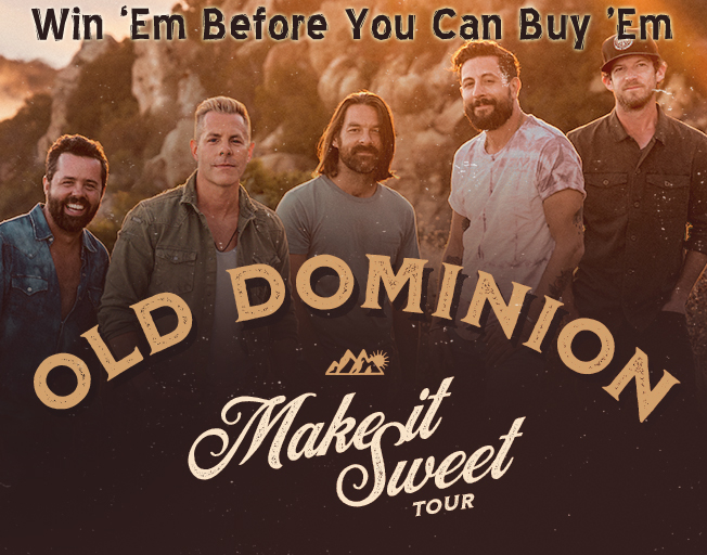 Win Old Dominion Tickets Before You Can Buy ‘Em with B104!