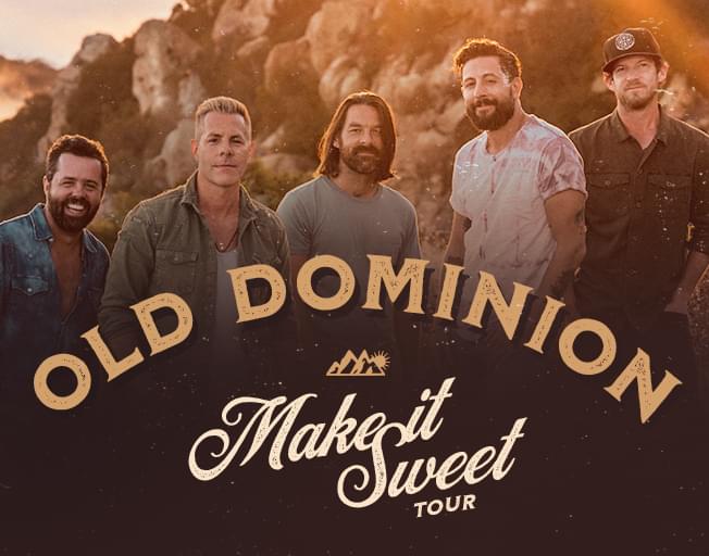 Two Chances To Win Tickets TO Old Dominion In Bloomington