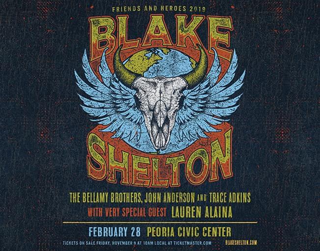 Win Tickets To Blake Shelton With The B104 Text Club