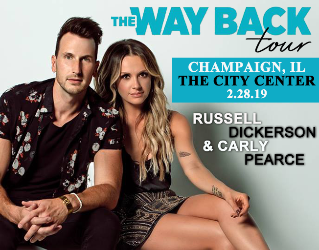 B104 Welcomes Russell Dickerson and Carly Pearce to The City Center
