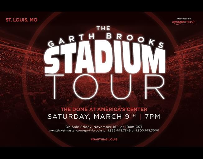 Win Tickets To Garth Brooks SOLD OUT St. Louis Show