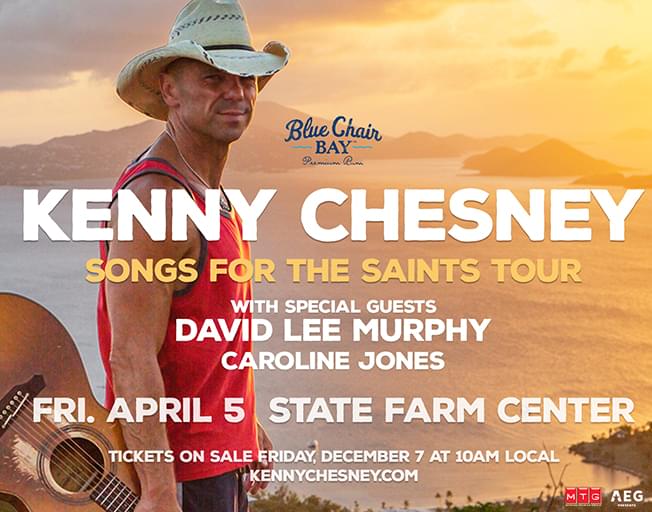 Kenney Chesney Ticket Info Just Released!
