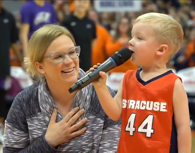 3-Year-Old Sings National Anthem [VIDEO]