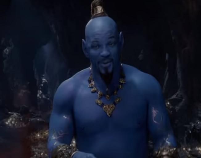 First Look At ‘Aladdin’ Features A Blue Will Smith