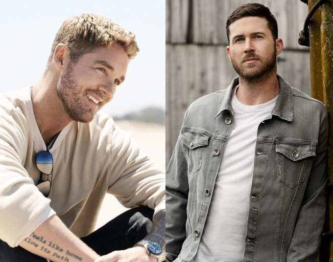 Label-Mates Brett Young and Riley Green Share #1 Week