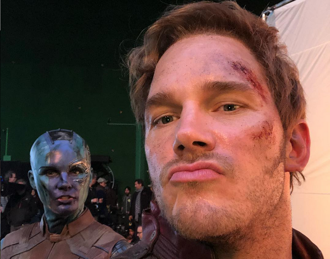 Chris Pratt Posts Behind The Scenes Video of “Avengers: Endgame”