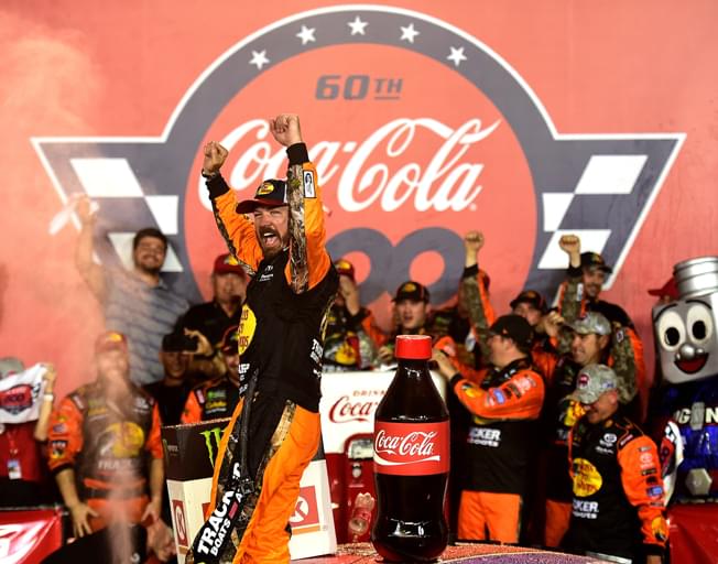 Martin Truex Jr. Goes from Wall to Win in Coca-Cola 600