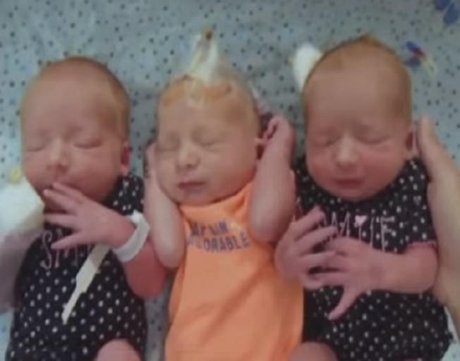 Woman Goes To Hospital For Kidney Stones, Finds Out She’s Pregnant With Triplets
