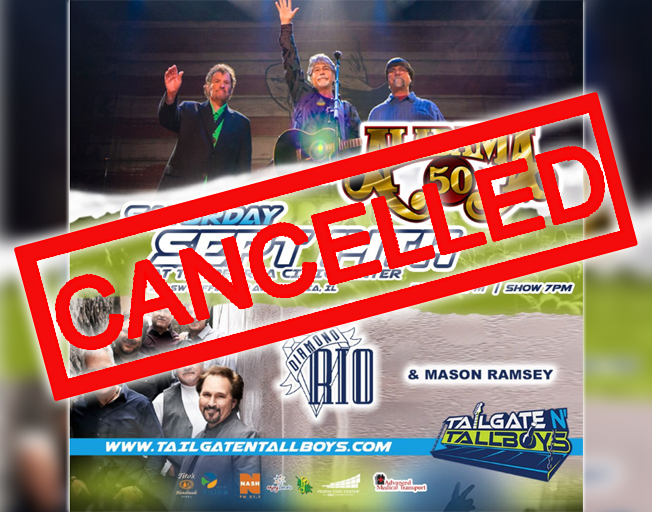 Tailgate N' Tallboys Alabama Concert Cancelled
