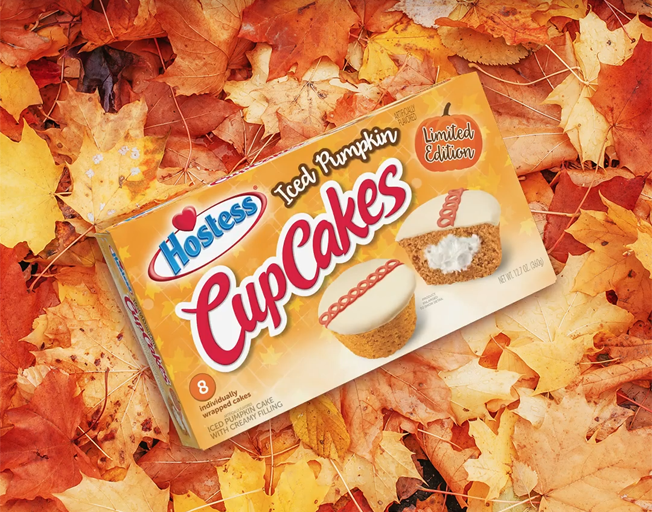 Hostess Is Releasing a Pumpkin Version of Its Iconic Cupcakes