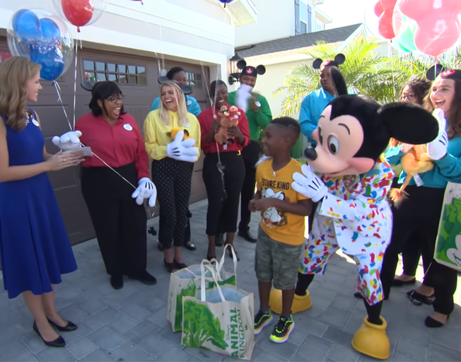 Boy Who Donated Disney Money To Hurricane Evacuees Surprised With Trip [VIDEO]