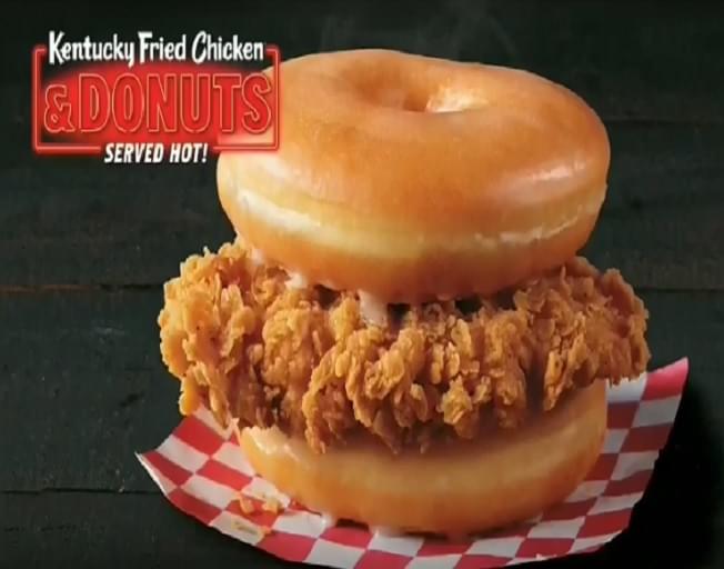 KFC is Testing Kentucky Fried Chicken And Donuts Sandwich