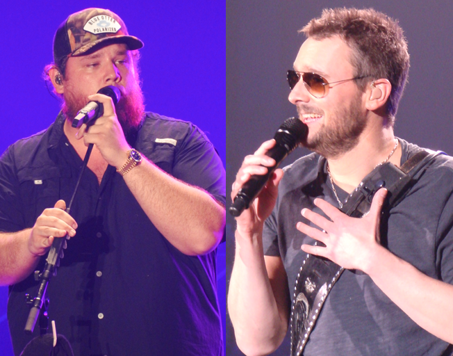 Luke Combs and Eric Church Spend 2nd Week at #1 with “Does To Me”
