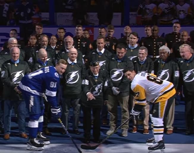 NHL Honors Medal Of Honor Recipients In Emotional Ceremony