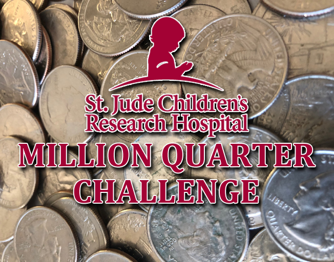 St. Jude Kids Win with Million Quarter Challenge