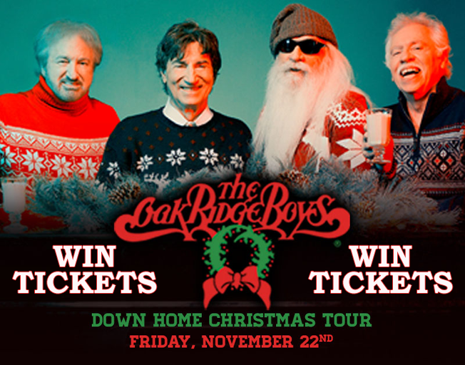 Win Tickets to The Oak Ridge Boys “Down Home Christmas Tour” in Peoria