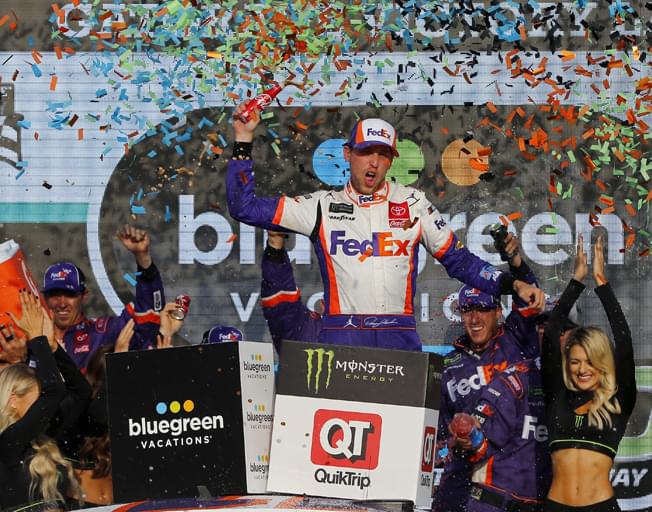 Denny Wins in Phoenix and Makes NASCAR Championship Four [VIDEO]