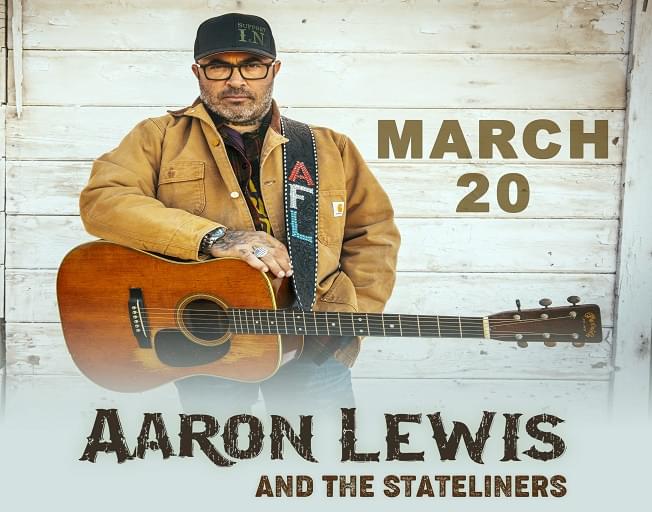 Win Tickets To Aaron Lewis With Faith in the Morning