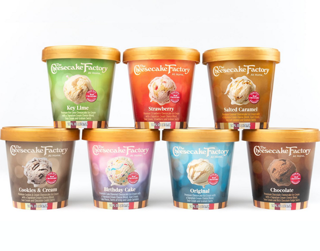 The Cheesecake Factory Ice Cream Pints Coming to Grocery Stores