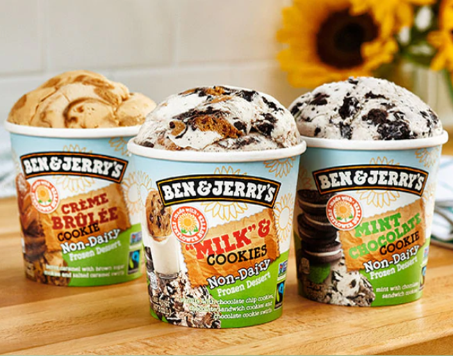 Ben & Jerry's Debuts New Flavors of Non-Dairy, Sunflower Butter Ice Cream