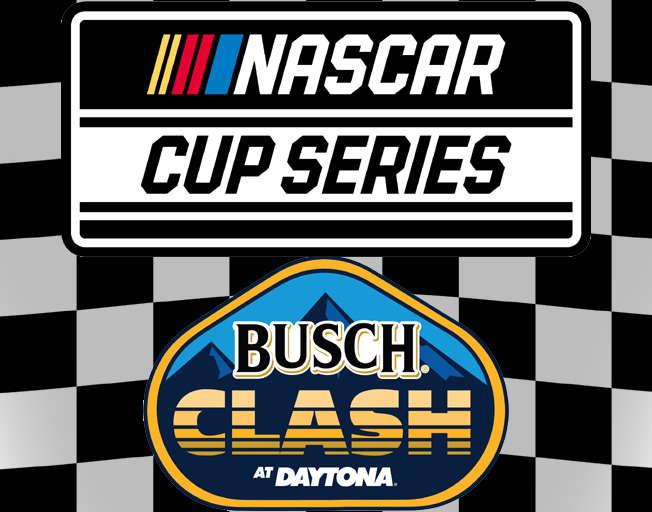 2020 NASCAR Cup Series and Busch Clash at Daytona Logos