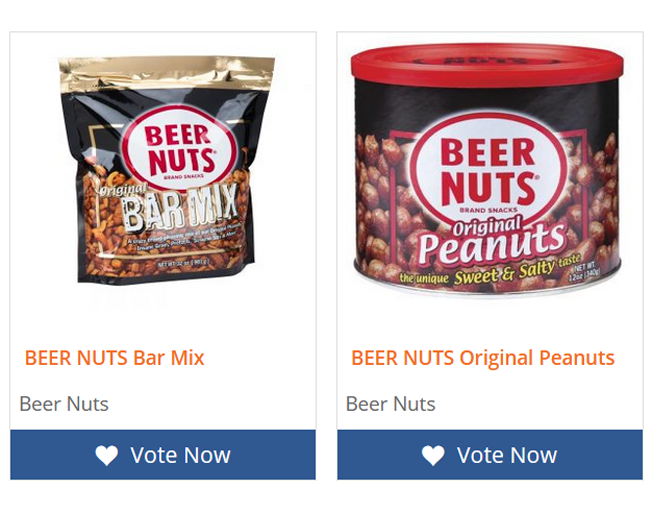 Vote for Beer Nuts in “Makers Madness” Contest