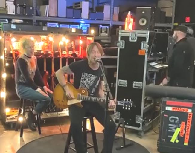 Watch Keith Urban Perform Live From His Warehouse [VIDEO]