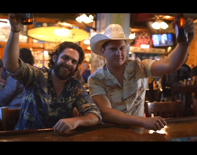Thomas Rhett and Jon Pardi at Number One with “Beer Can’t Fix”