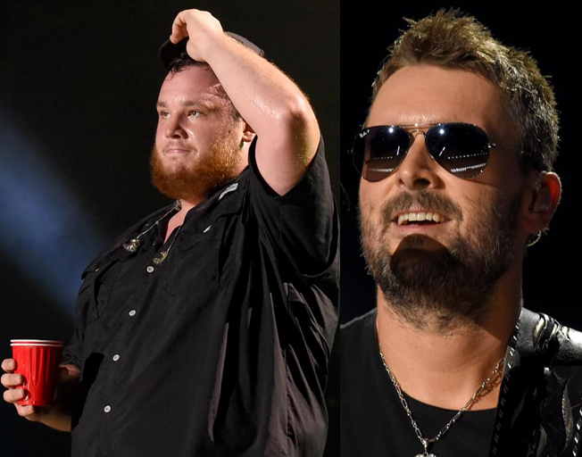 Luke Combs and Eric Church Hit #1 with “Does To Me”