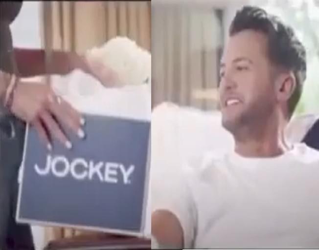 Luke Bryan and His Wife Caroline Star In New Underwear Commercial