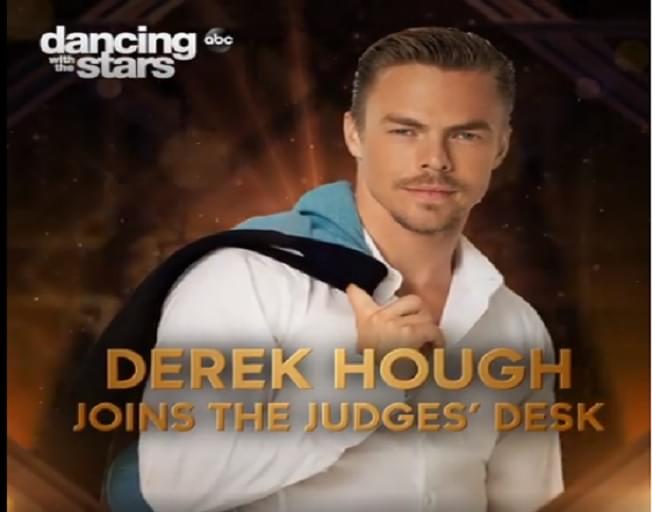 Derek Hough Comes Back To “Dancing With The Stars” As New Judge