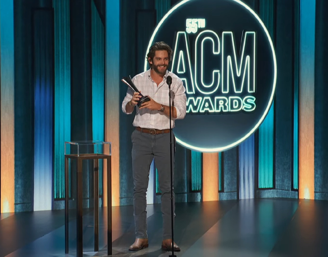 Thomas Rhett Doesn’t Feel Like the New Guy Anymore After ACM Entertainer of the Year Win