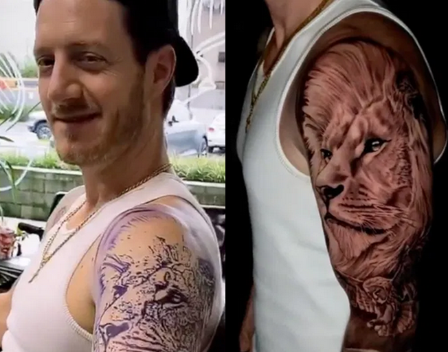 Florida Georgia Line’s Tyler Hubbard Shows Off New Lion Ink By Famed Tattoo Artist Bubba Irwin