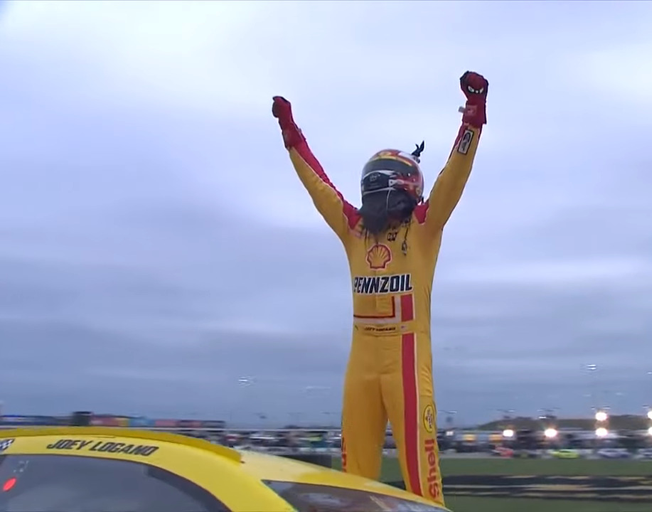 Joey Logano First to NASCAR Championship Four with Kansas Win [VIDEO]