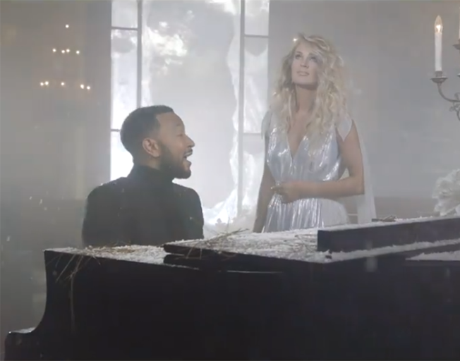 Watch Carrie Underwood Music Video for “Hallelujah” featuring John Legend