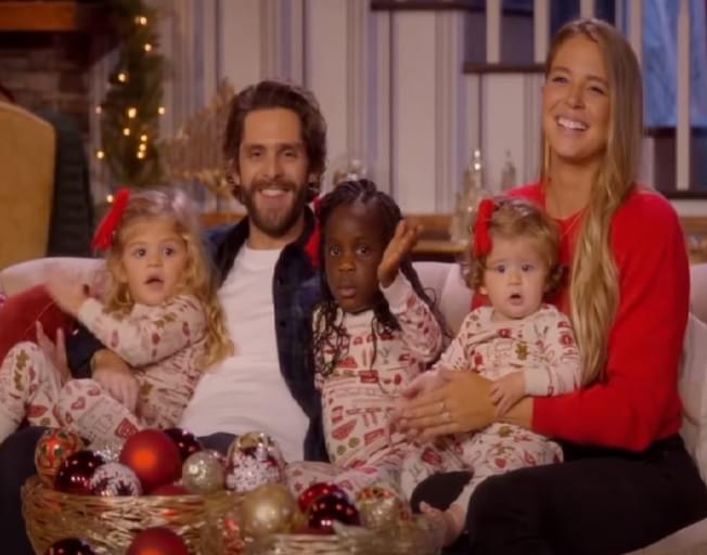 Hilarious Bloopers With Thomas Rhett and His Wife Lauren Akins From ‘CMA Country Christmas’