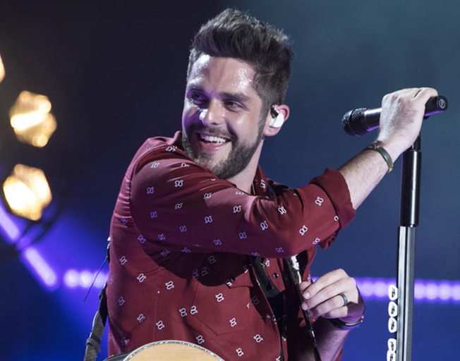 Thomas Rhett Will Have to Break His Habit of Being at Home