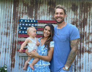 (L-R) Presley, Taylor and Brett Young
