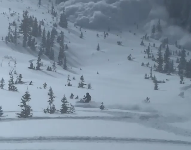 Watch this Video of Snowmobilers Caught in Avalanche!