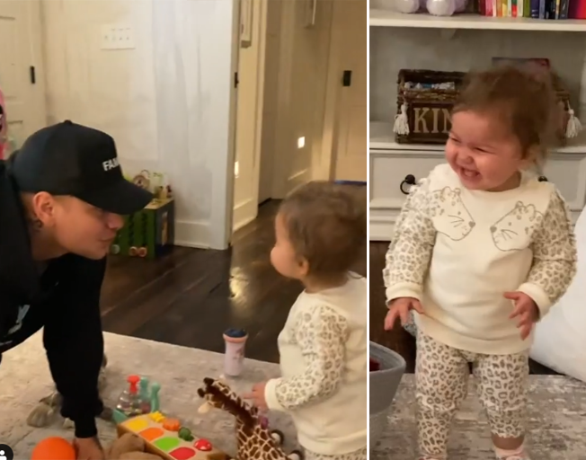 Kane Brown’s Daughter Kingsley Can’t Stop Giggling In Adorable New Video