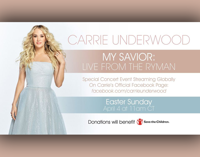 Carrie Underwood on Working with Save the Children