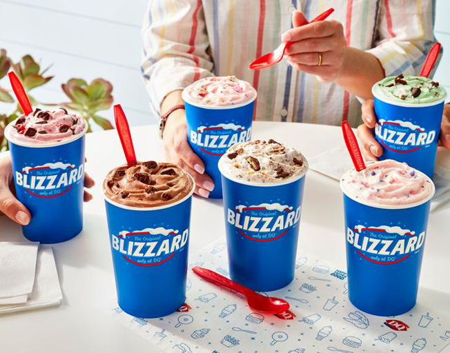 Dairy Queen’s Summer Blizzard Menu Is Available Nationwide