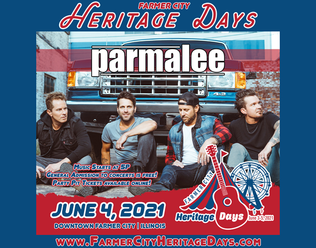 Text 2 Win Tickets To Parmalee At Farmer City Heritage Days