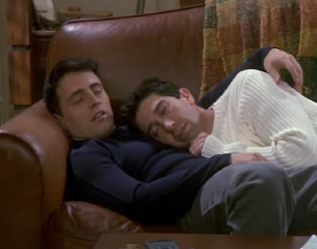 Ross and Joey Take a Nap