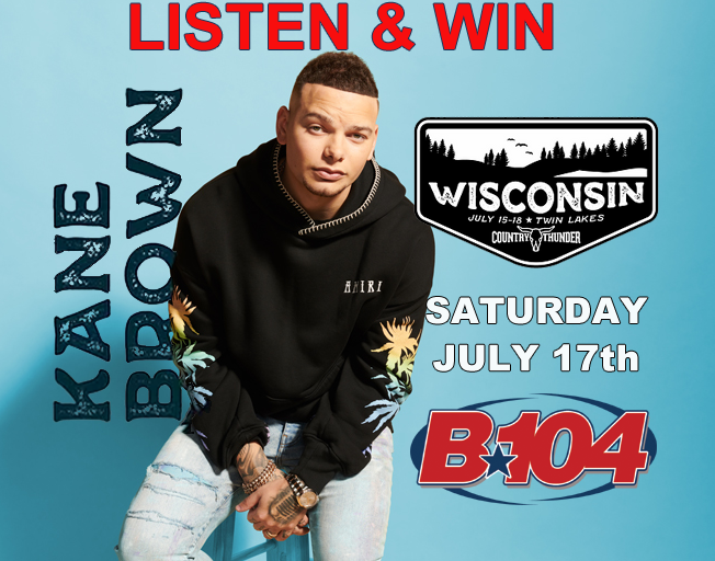 Win Kane Brown Tickets with Dan Westhoff on B104