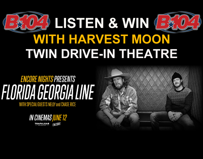 Win a “Carload” of Florida Georgia Line Tickets Thursday on B104
