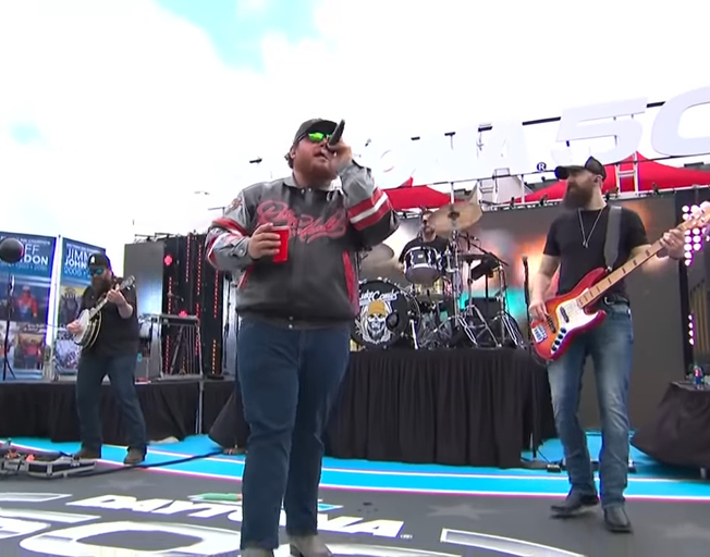 Luke Combs to Make NASCAR History