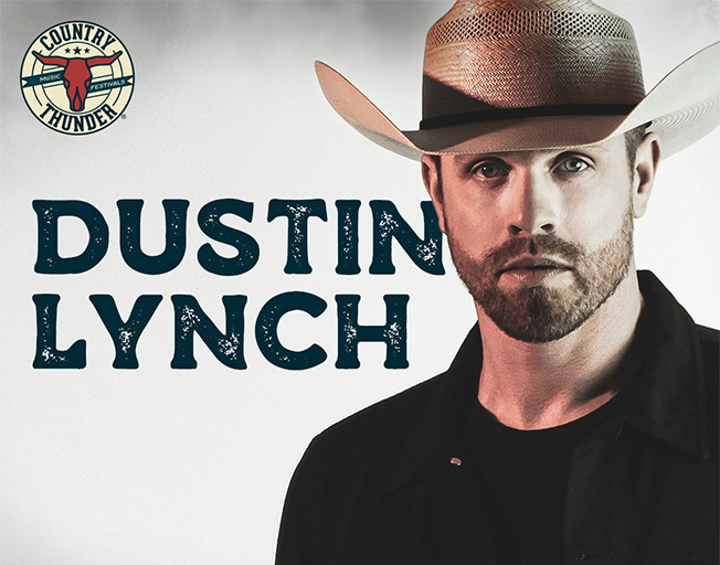 Win Tickets to Dustin Lynch at Country Thunder Wisconsin on B104