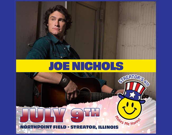 Win Tickets To Joe Nichols 4th of July Celebration With Faith in the Morning
